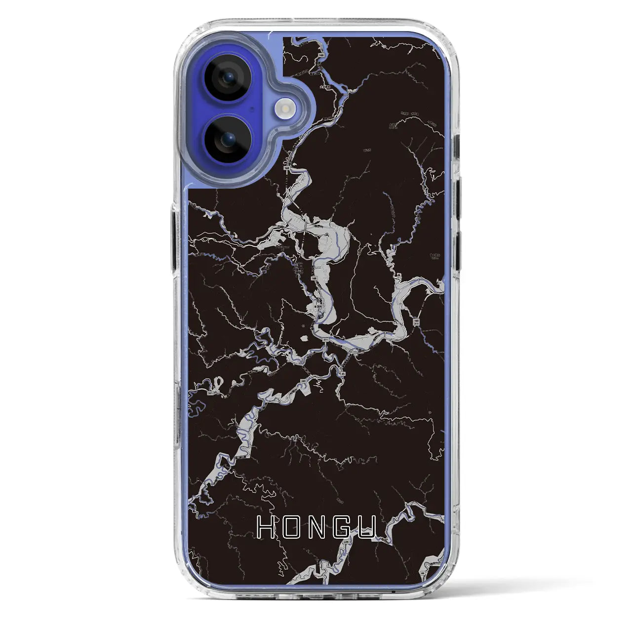 【本宮（和歌山県）】地図柄iPhoneケース（MagSafeタイプ）