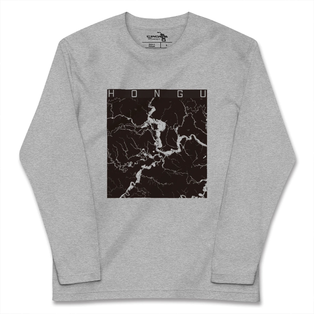 【本宮（和歌山県）】地図柄ロングスリーブTシャツ