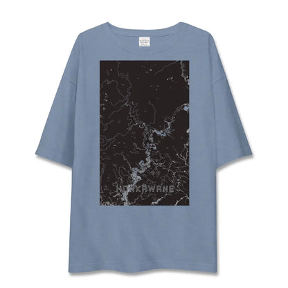 【本川根（静岡県）】地図柄ビッグシルエットTシャツ