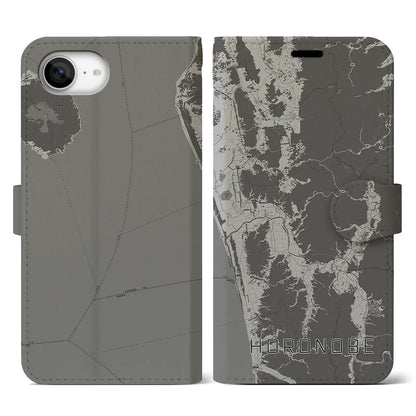 【幌延（北海道）】地図柄iPhoneケース（手帳タイプ）