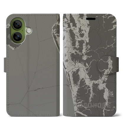 【幌延（北海道）】地図柄iPhoneケース（手帳タイプ）