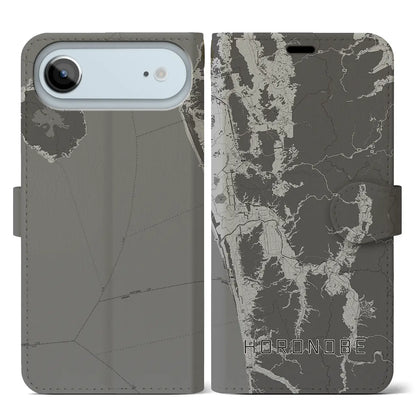 【幌延（北海道）】地図柄iPhoneケース（手帳タイプ）