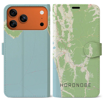 【幌延（北海道）】地図柄iPhoneケース（手帳タイプ）