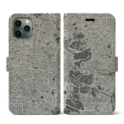 【星ヶ丘（愛知県）】地図柄iPhoneケース（手帳タイプ）