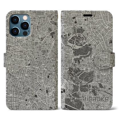 【星ヶ丘（愛知県）】地図柄iPhoneケース（手帳タイプ）