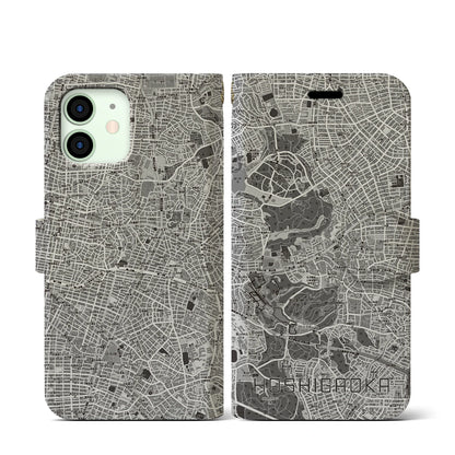 【星ヶ丘（愛知県）】地図柄iPhoneケース（手帳タイプ）