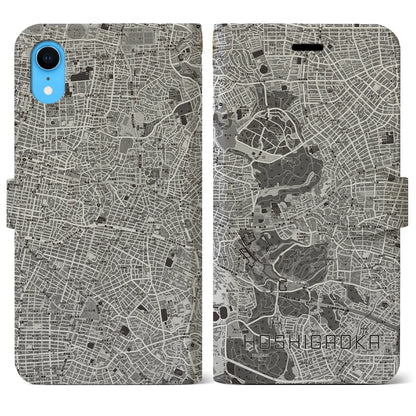 【星ヶ丘（愛知県）】地図柄iPhoneケース（手帳タイプ）