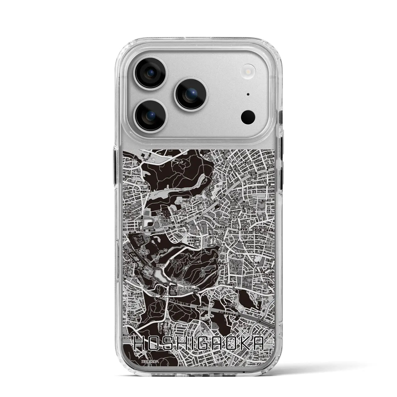 【星ヶ丘（愛知県）】地図柄iPhoneケース（MagSafeタイプ）