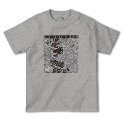 【星ヶ丘（愛知県）】地図柄ヘビーウェイトTシャツ