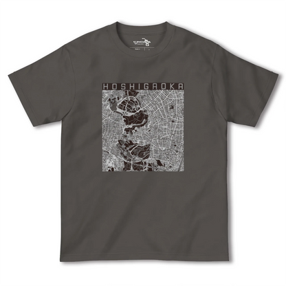 【星ヶ丘（愛知県）】地図柄ヘビーウェイトTシャツ