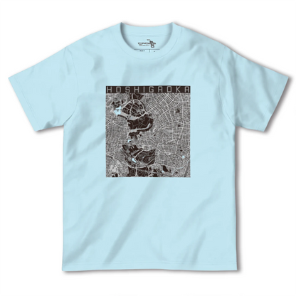 【星ヶ丘（愛知県）】地図柄ヘビーウェイトTシャツ