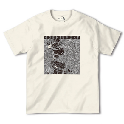 【星ヶ丘（愛知県）】地図柄ヘビーウェイトTシャツ
