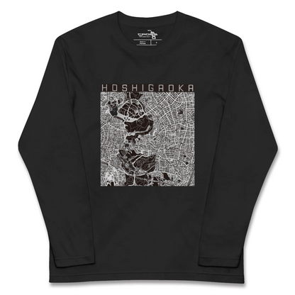 【星ヶ丘（愛知県）】地図柄ロングスリーブTシャツ