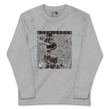 【星ヶ丘（愛知県）】地図柄ロングスリーブTシャツ