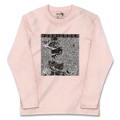 【星ヶ丘（愛知県）】地図柄ロングスリーブTシャツ