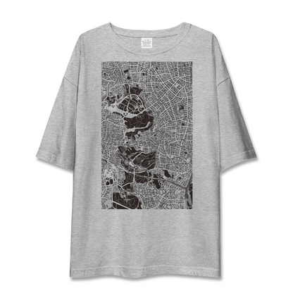 【星ヶ丘（愛知県）】地図柄ビッグシルエットTシャツ