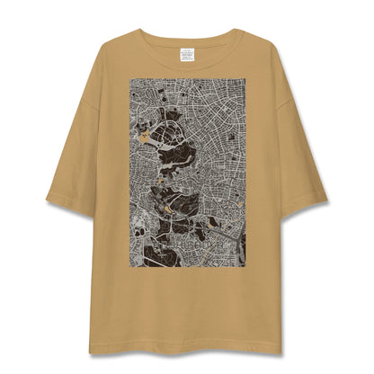 【星ヶ丘（愛知県）】地図柄ビッグシルエットTシャツ