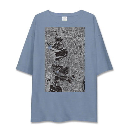 【星ヶ丘（愛知県）】地図柄ビッグシルエットTシャツ