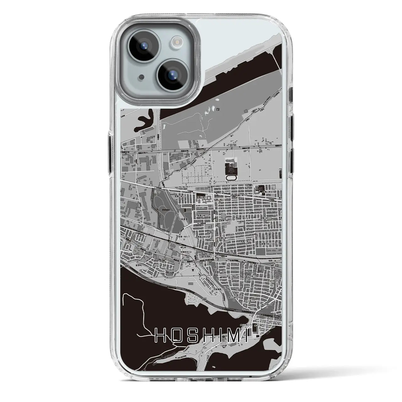 【ほしみ（北海道）】地図柄iPhoneケース（MagSafeタイプ）