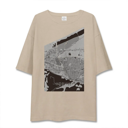 【ほしみ（北海道）】地図柄ビッグシルエットTシャツ