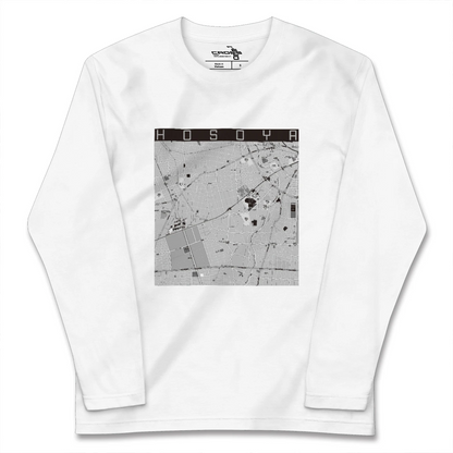 【細谷（群馬県）】地図柄ロングスリーブTシャツ