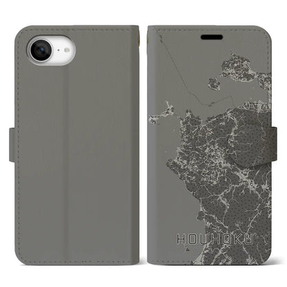 【豊北（山口県）】地図柄iPhoneケース（手帳タイプ）