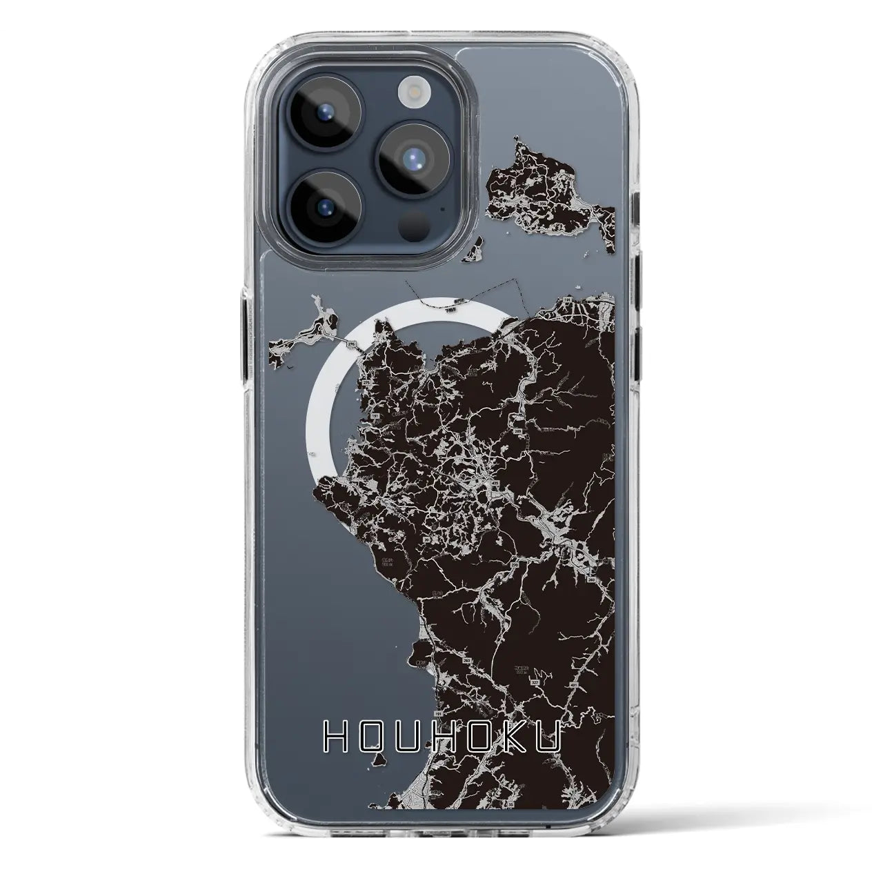 【豊北（山口県）】地図柄iPhoneケース（MagSafeタイプ）