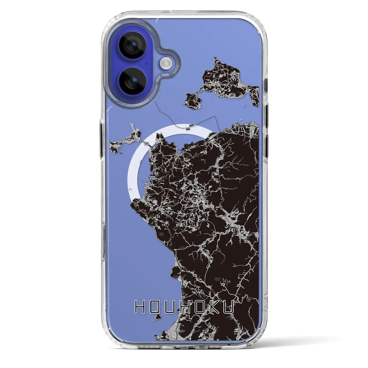 【豊北（山口県）】地図柄iPhoneケース（MagSafeタイプ）