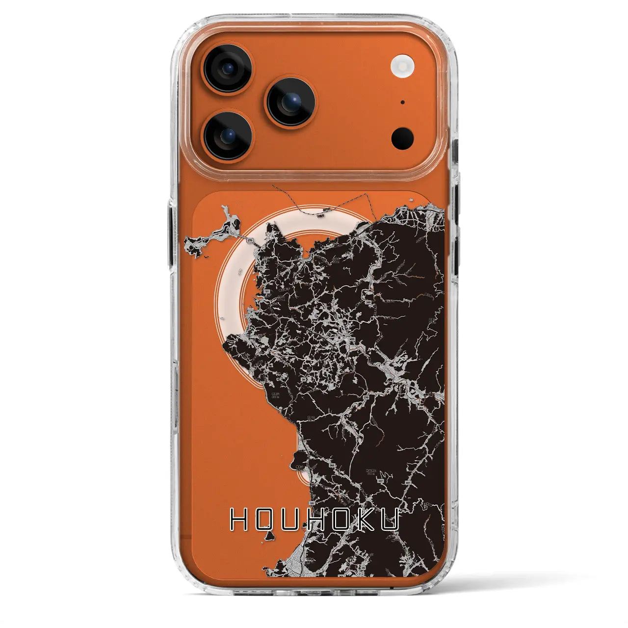 【豊北（山口県）】地図柄iPhoneケース（MagSafeタイプ）