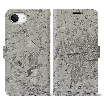 【保谷（東京都）】地図柄iPhoneケース（手帳タイプ）