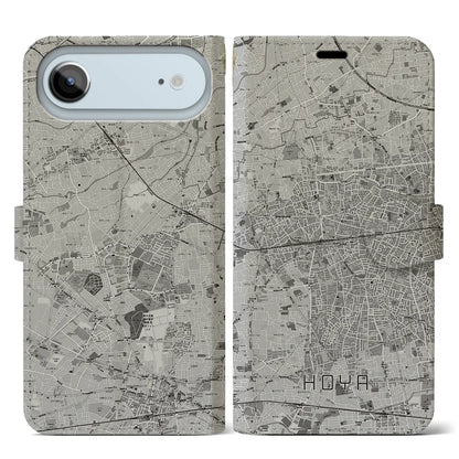 【保谷（東京都）】地図柄iPhoneケース（手帳タイプ）