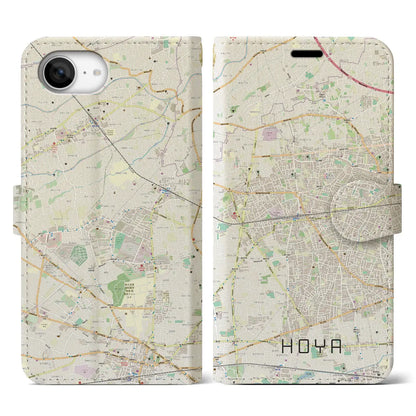 【保谷（東京都）】地図柄iPhoneケース（手帳タイプ）