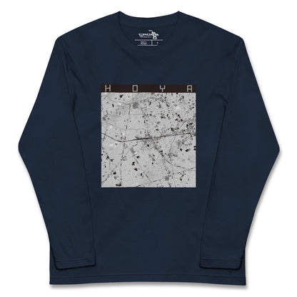 【保谷（東京都）】地図柄ロングスリーブTシャツ