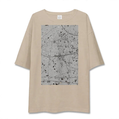 【保谷（東京都）】地図柄ビッグシルエットTシャツ