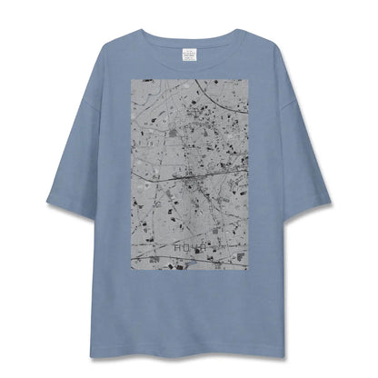 【保谷（東京都）】地図柄ビッグシルエットTシャツ