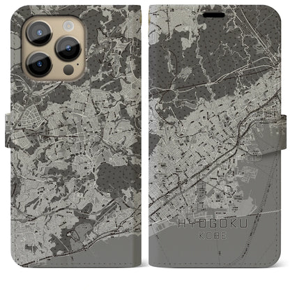 【兵庫区（神戸市）】地図柄iPhoneケース（手帳タイプ）