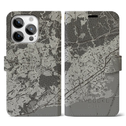 【兵庫区（神戸市）】地図柄iPhoneケース（手帳タイプ）