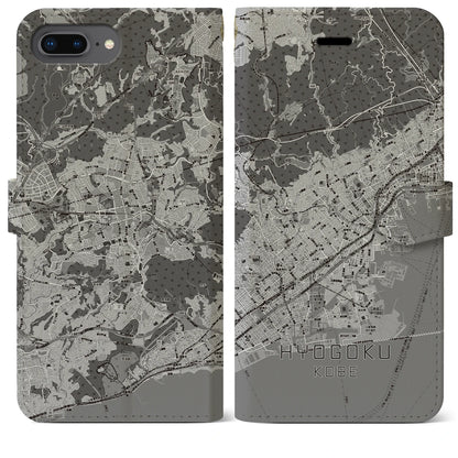 【兵庫区（神戸市）】地図柄iPhoneケース（手帳タイプ）