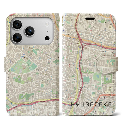 【日向坂（東京都）】地図柄iPhoneケース（手帳タイプ）