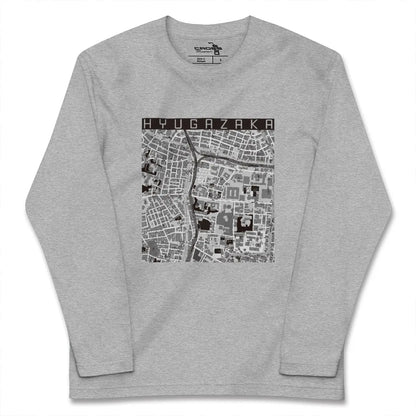 【日向坂（東京都）】地図柄ロングスリーブTシャツ