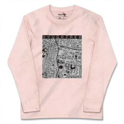 【日向坂（東京都）】地図柄ロングスリーブTシャツ