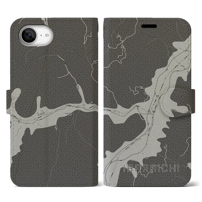 【井原市（広島県）】地図柄iPhoneケース（手帳タイプ）