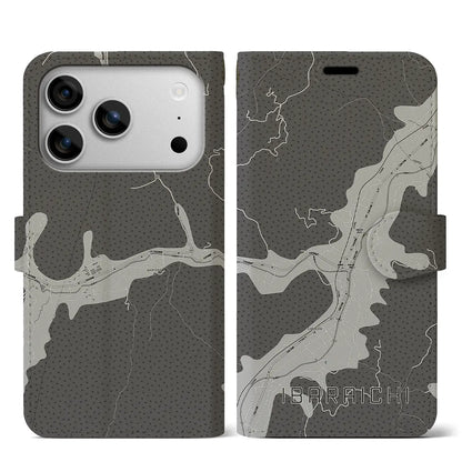 【井原市（広島県）】地図柄iPhoneケース（手帳タイプ）