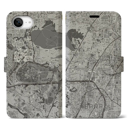 【茨木（大阪府）】地図柄iPhoneケース（手帳タイプ）