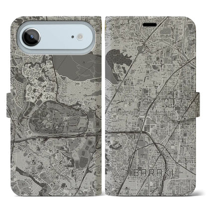 【茨木（大阪府）】地図柄iPhoneケース（手帳タイプ）