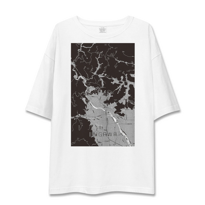 【揖斐川（岐阜県）】地図柄ビッグシルエットTシャツ