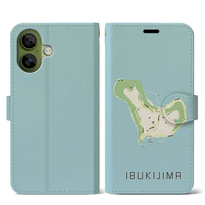 【伊吹島（香川県）】地図柄iPhoneケース（手帳タイプ）