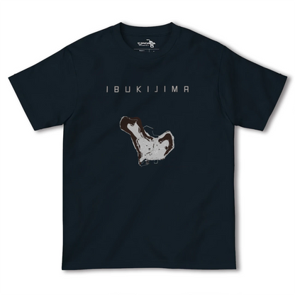 【伊吹島（香川県）】地図柄ヘビーウェイトTシャツ