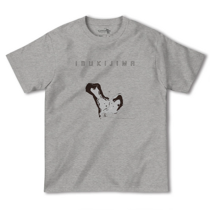 【伊吹島（香川県）】地図柄ヘビーウェイトTシャツ