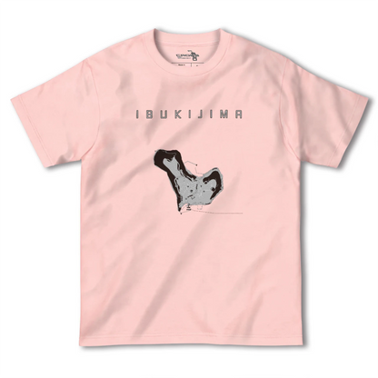 【伊吹島（香川県）】地図柄ヘビーウェイトTシャツ